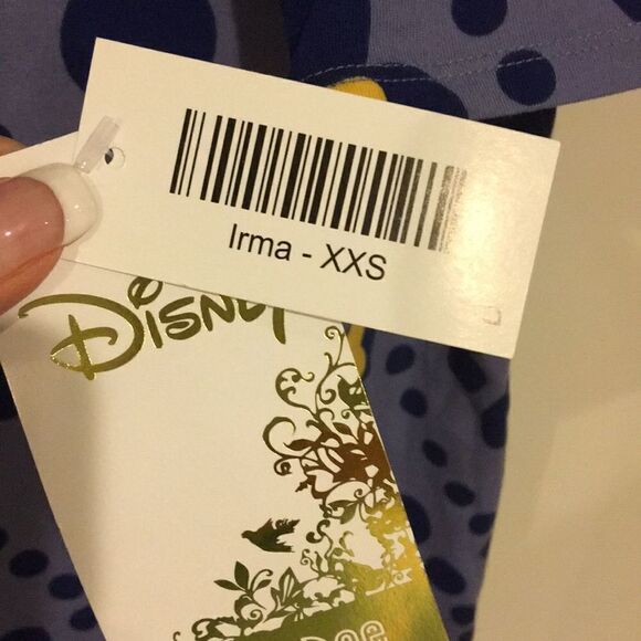 LuLaRoe Disney Minnie Shirt Navy Size XXS NWT - Picture 4 of 5